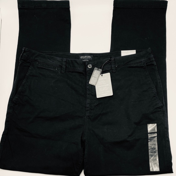american eagle black chinos